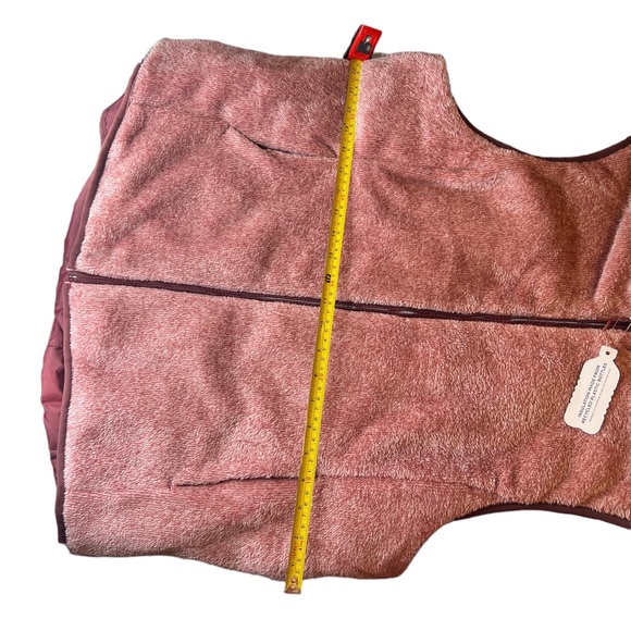 Free Country Repreve Reversible NWT Purple Maroon Vest Fleece Lined Size XL - Picture 7 of 9